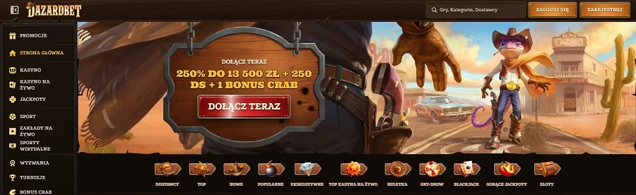 dazardbet-casino-strona-główna
